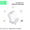 DC07Y QC 3.0 SINGLE USB CHARGER - Image 2
